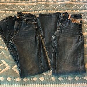 Lot of 2 Ranch Dressn jeans
